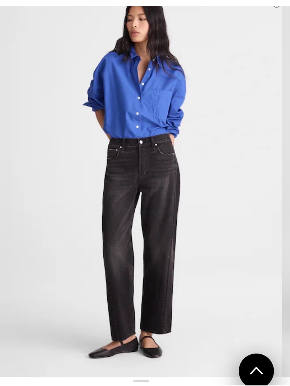 Madewell Pieced Barrel Leg Jeans